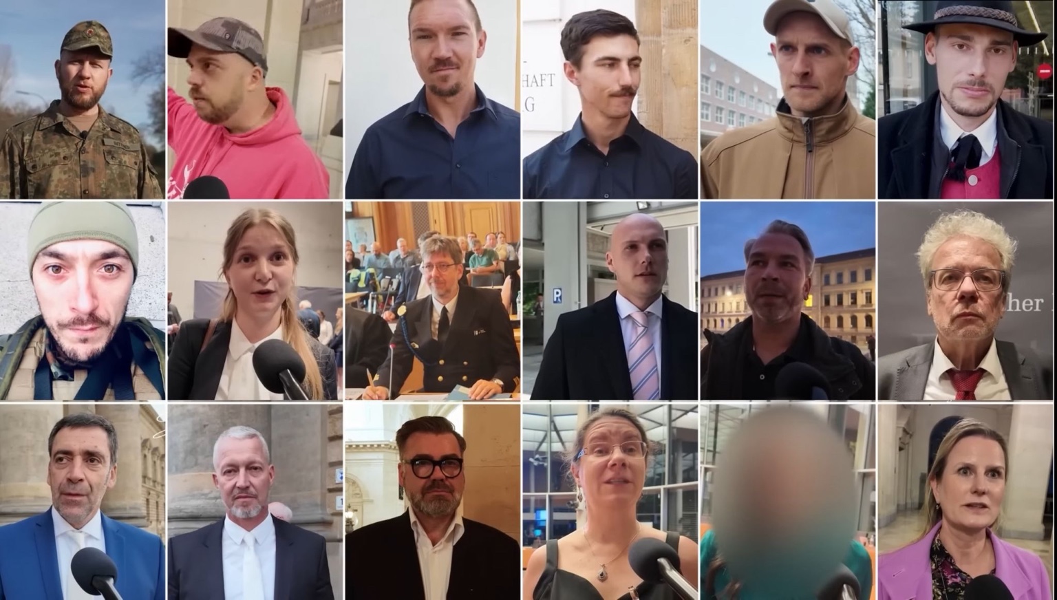 Bildcollage aus dem Öffentlichkeitsarchiv